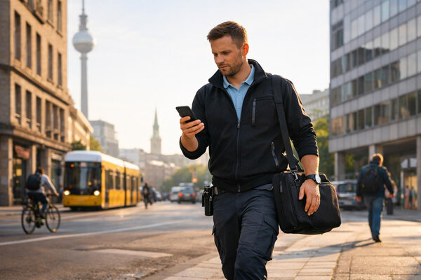 Zeiterfassung im Einsatz